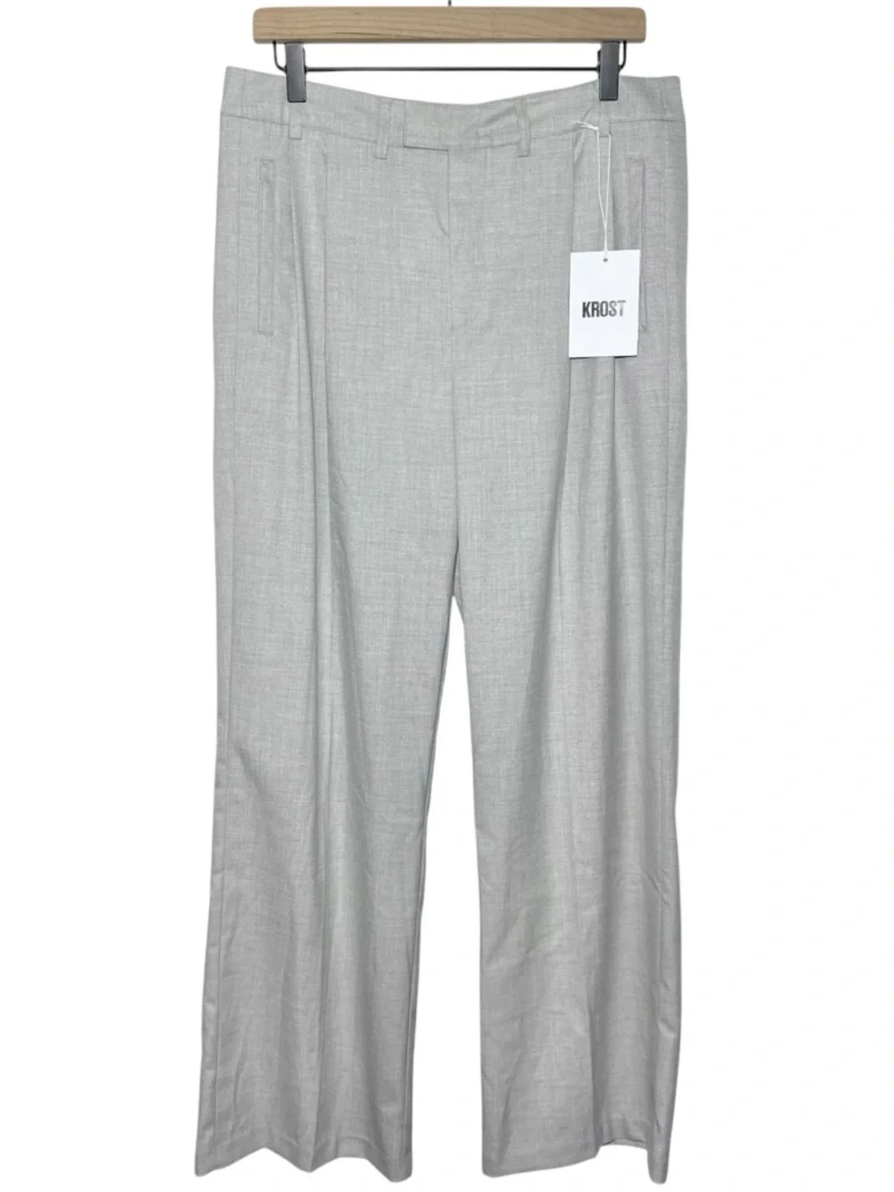 KROST Pleated Trousers in Nimbus Cloud
